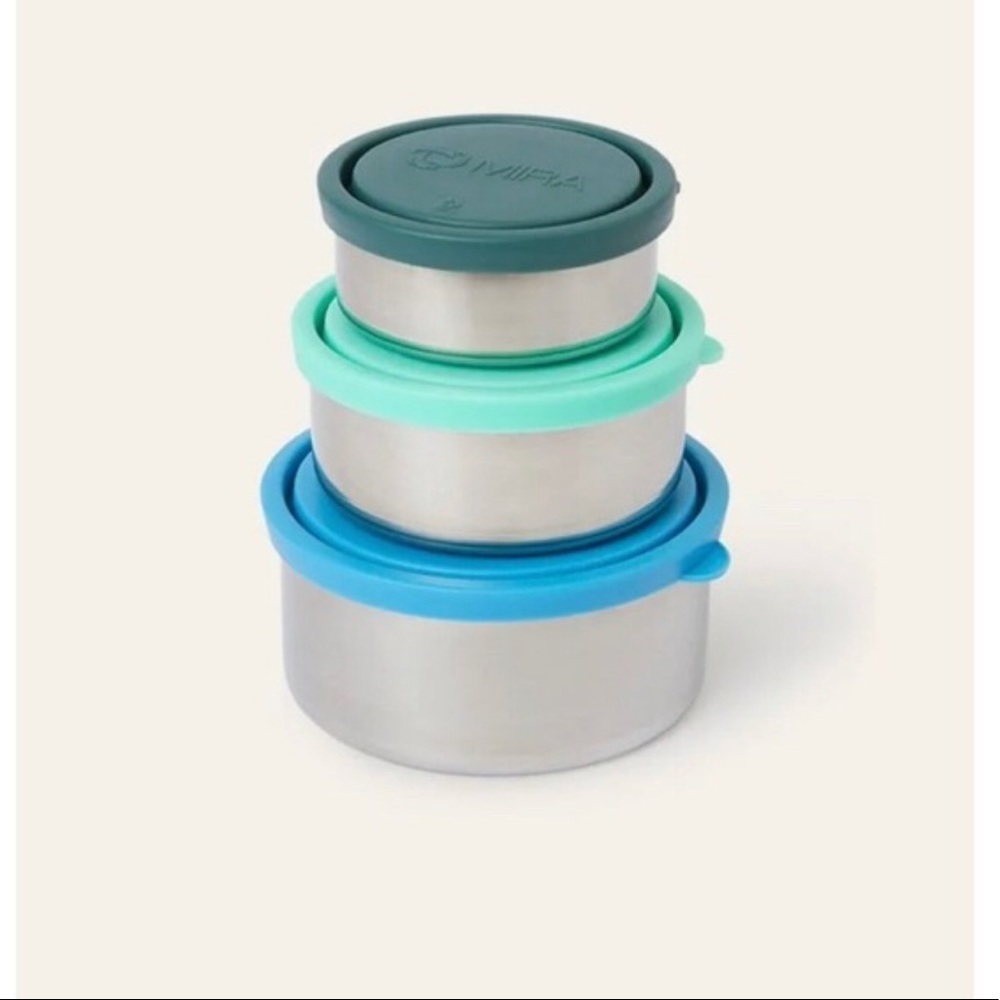 MIRA Stainless Steel Nesting Storage Containers